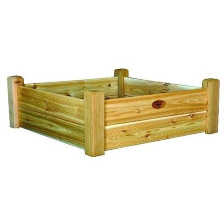 GRONOMICS Gronomics RGB 34-34 Unfinished Raised Garden Bed 34 x 34 x 13 in. RGB 34-34